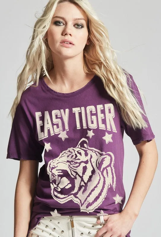 1130 EASY TIGER Boyfriend Tee