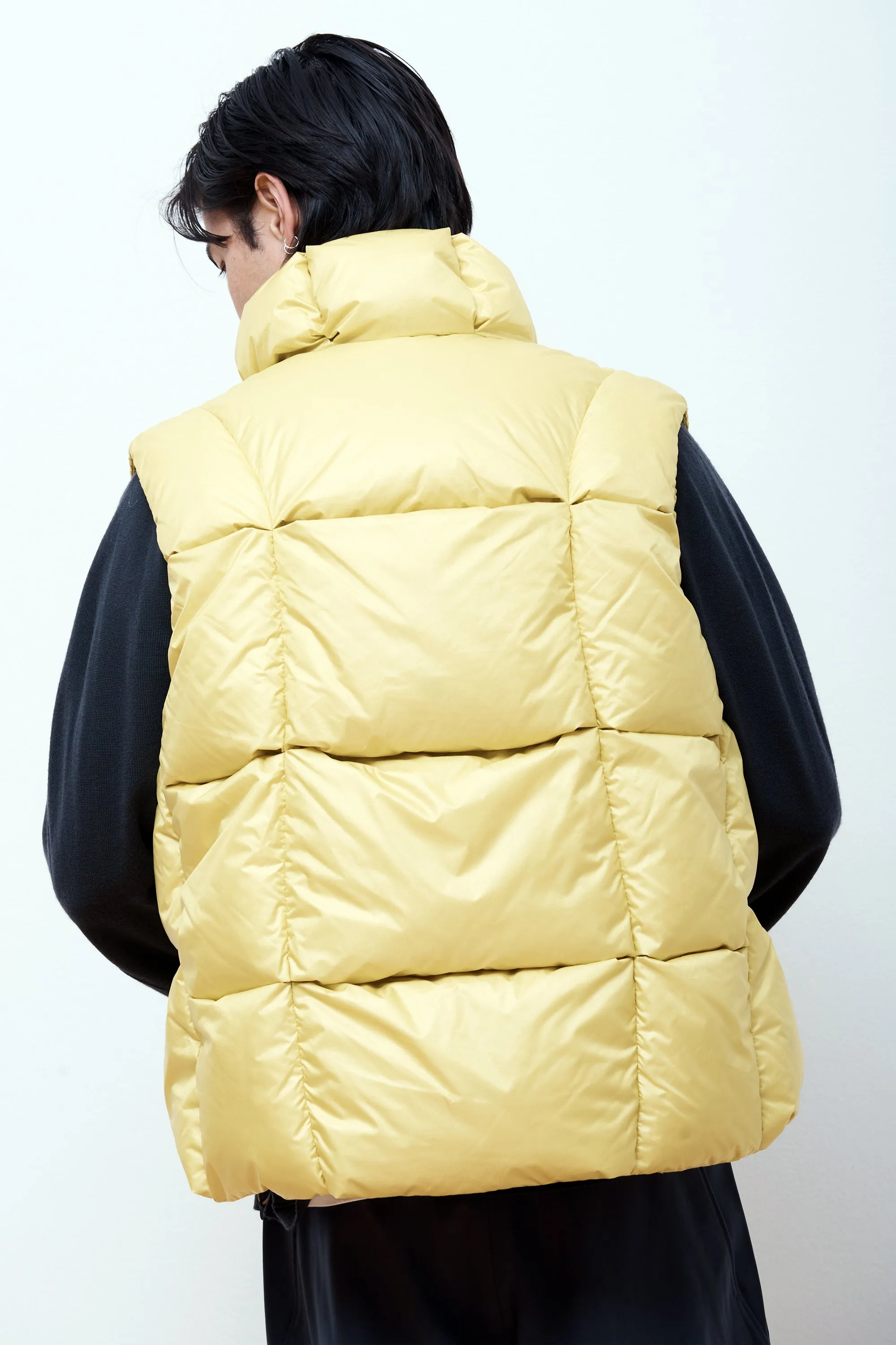 3D Down Vest Sulfur