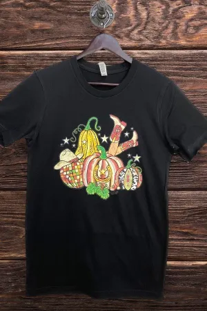 BC PUMPKIN DISCO WESTERN- BLACK