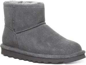 Bearpaw Women's Alyssa Short Fur Boot - Charcoal 2130W