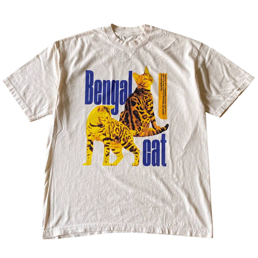 Bengal Cat Couple Tee