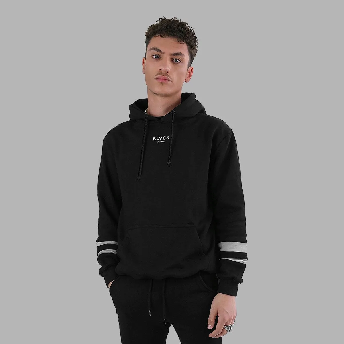 Blvck Stripe Hoodie