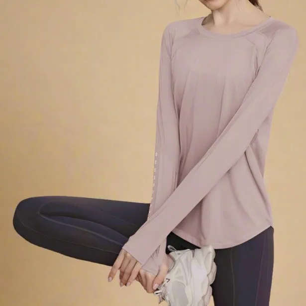 Breathe Easy Long Sleeve Active Top