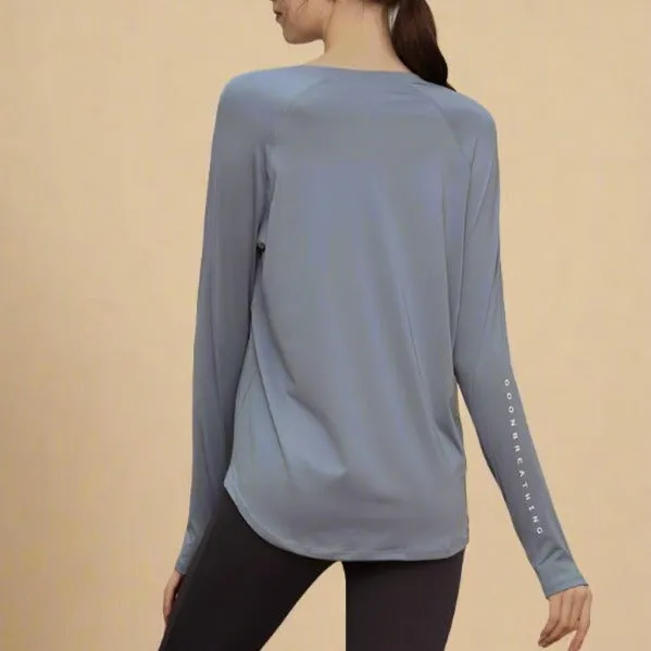 Breathe Easy Long Sleeve Active Top