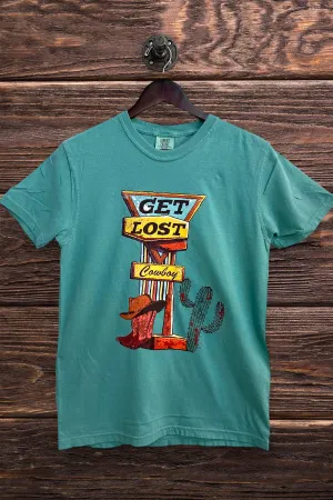 CC DTF GET LOST COWBOY - SEAFOAM