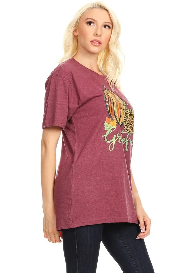 CH GRATEFUL PUMP- HEATHER MAROON