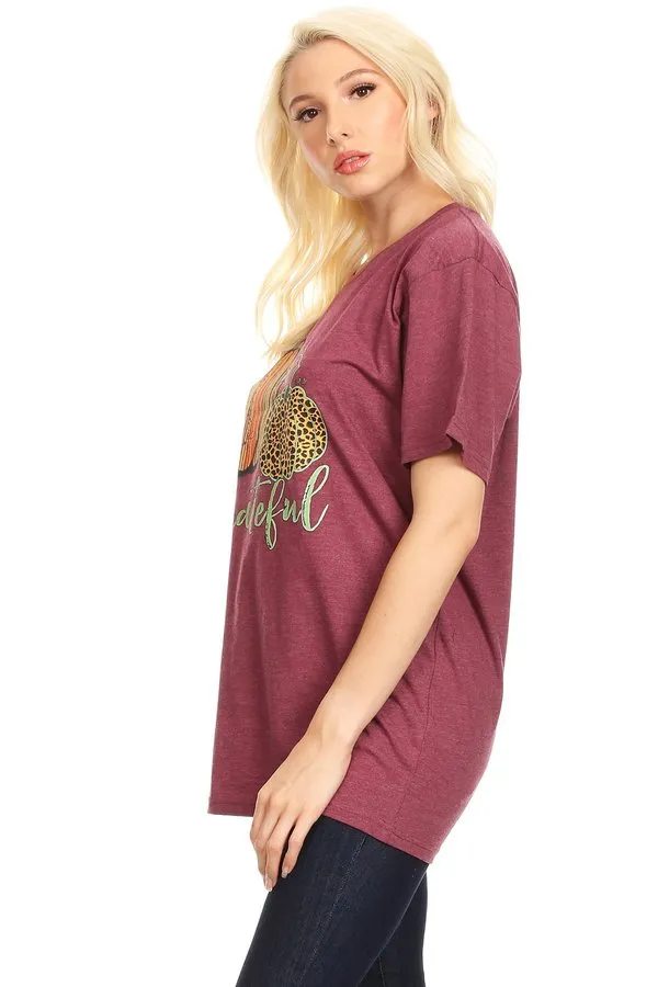 CH GRATEFUL PUMP- HEATHER MAROON