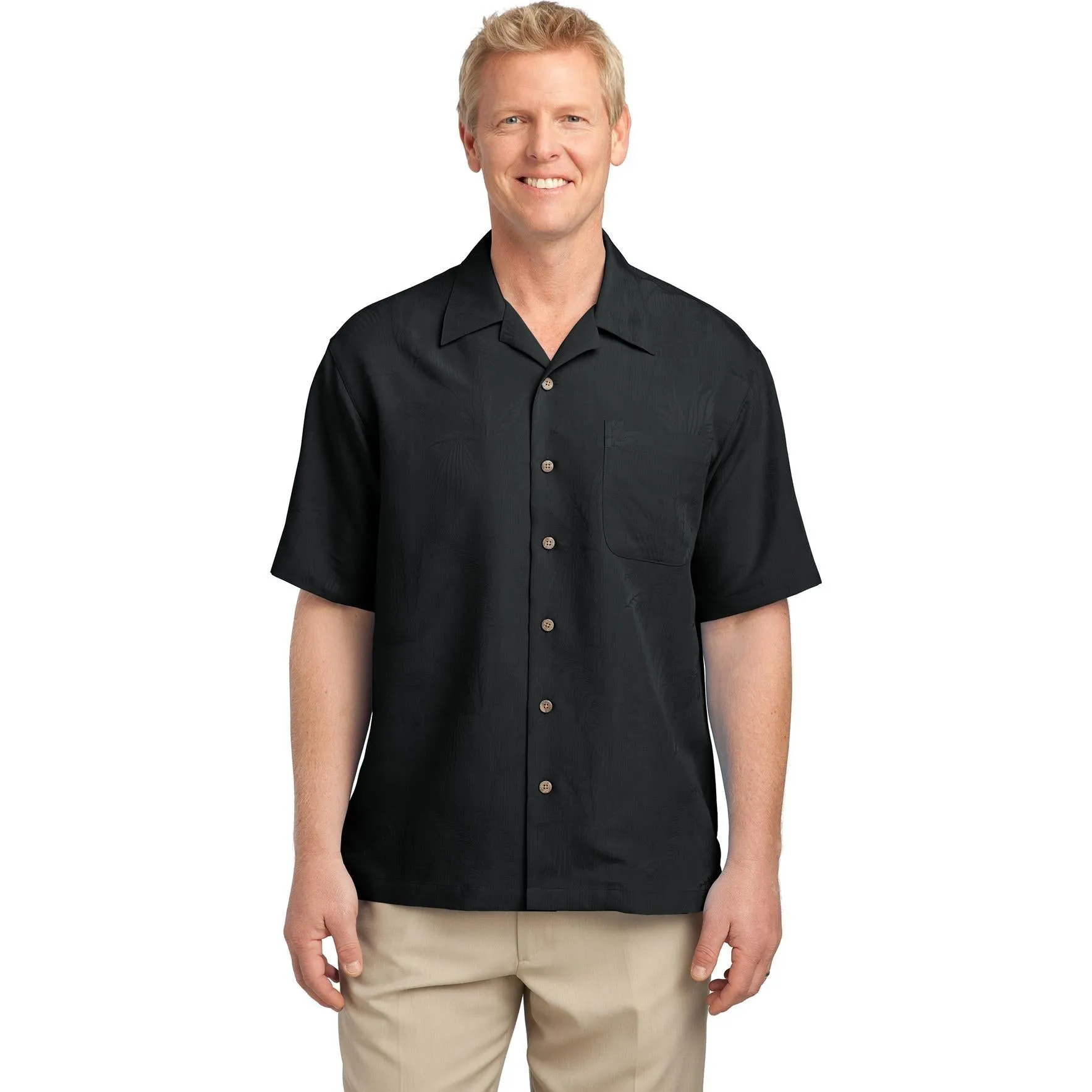 CLOSEOUT - Port Authority Patterned Easy Care Camp Shirt