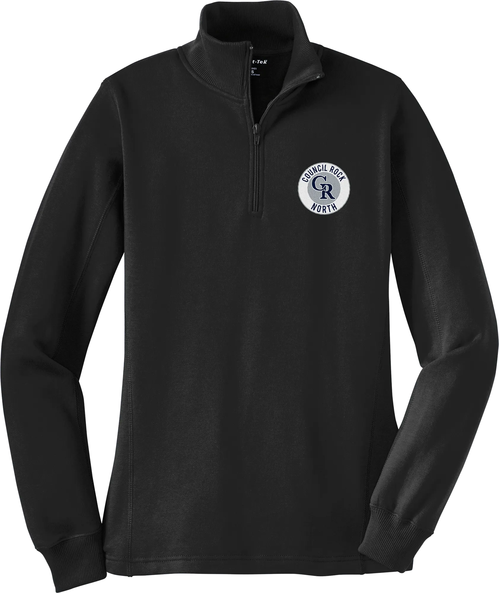 Council Rock North Ladies 1/4-Zip Sweatshirt