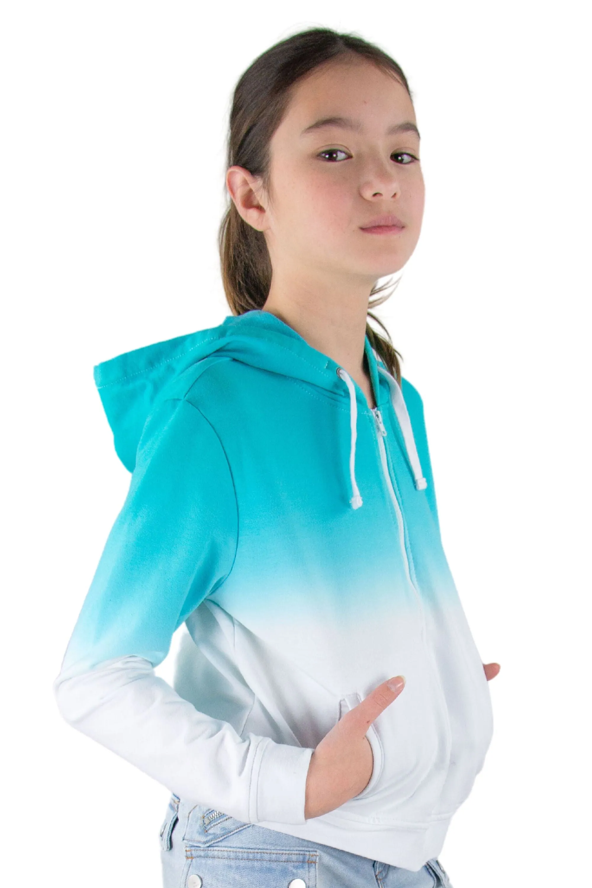 Dip Dye Ombre Hoodie