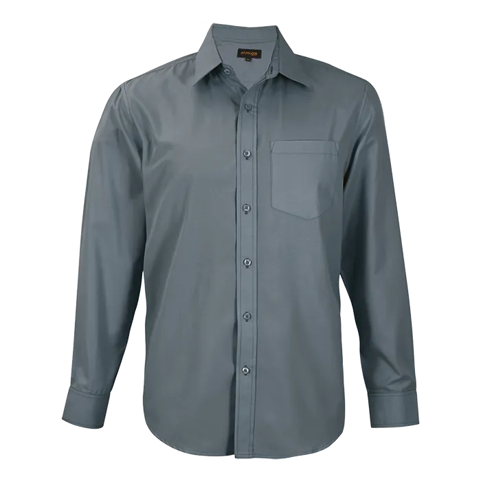 Easy Care Lounge Shirt Long Sleeve Mens