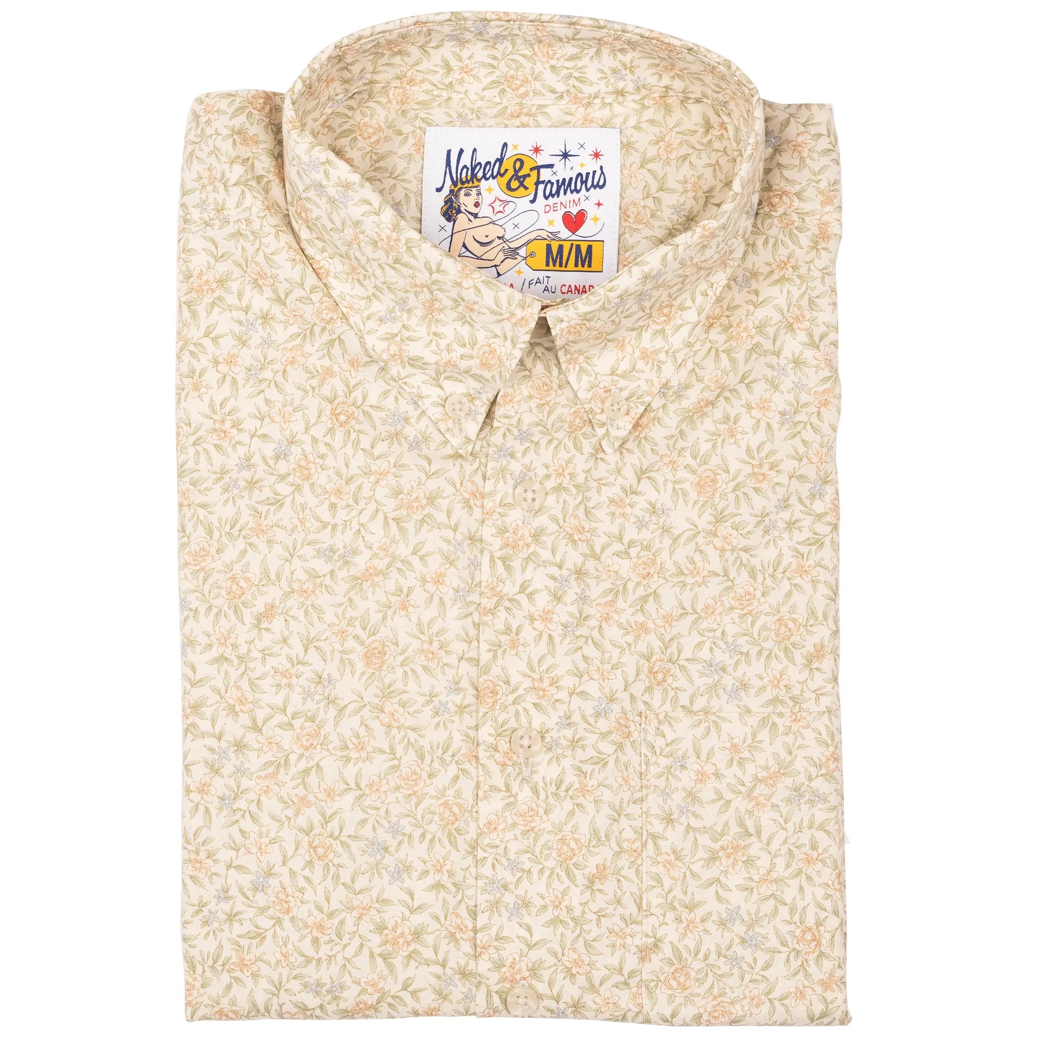 Easy Shirt - Bell Flowers - Cream