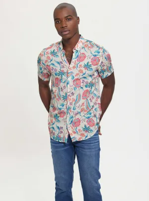 Eco Floral Estate Rayon Shirt