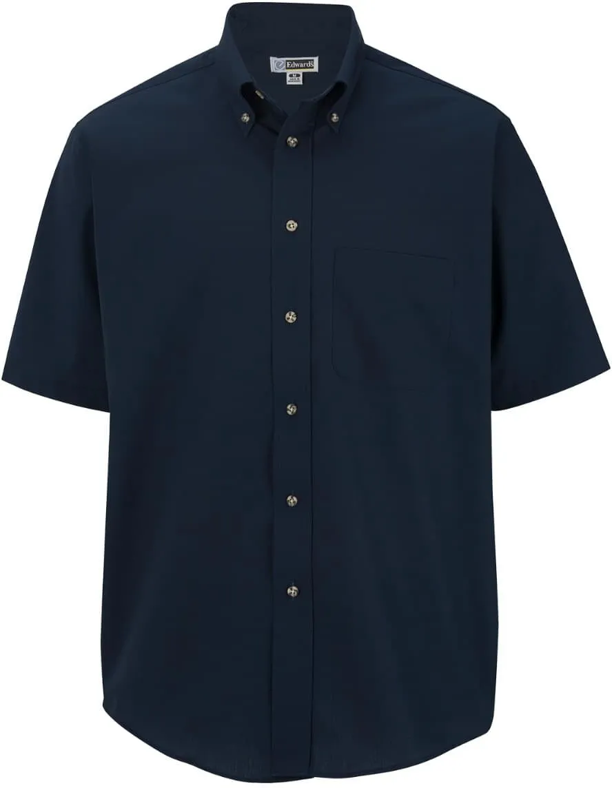 Edwards Easy Care Short Sleeve Poplin Shirt