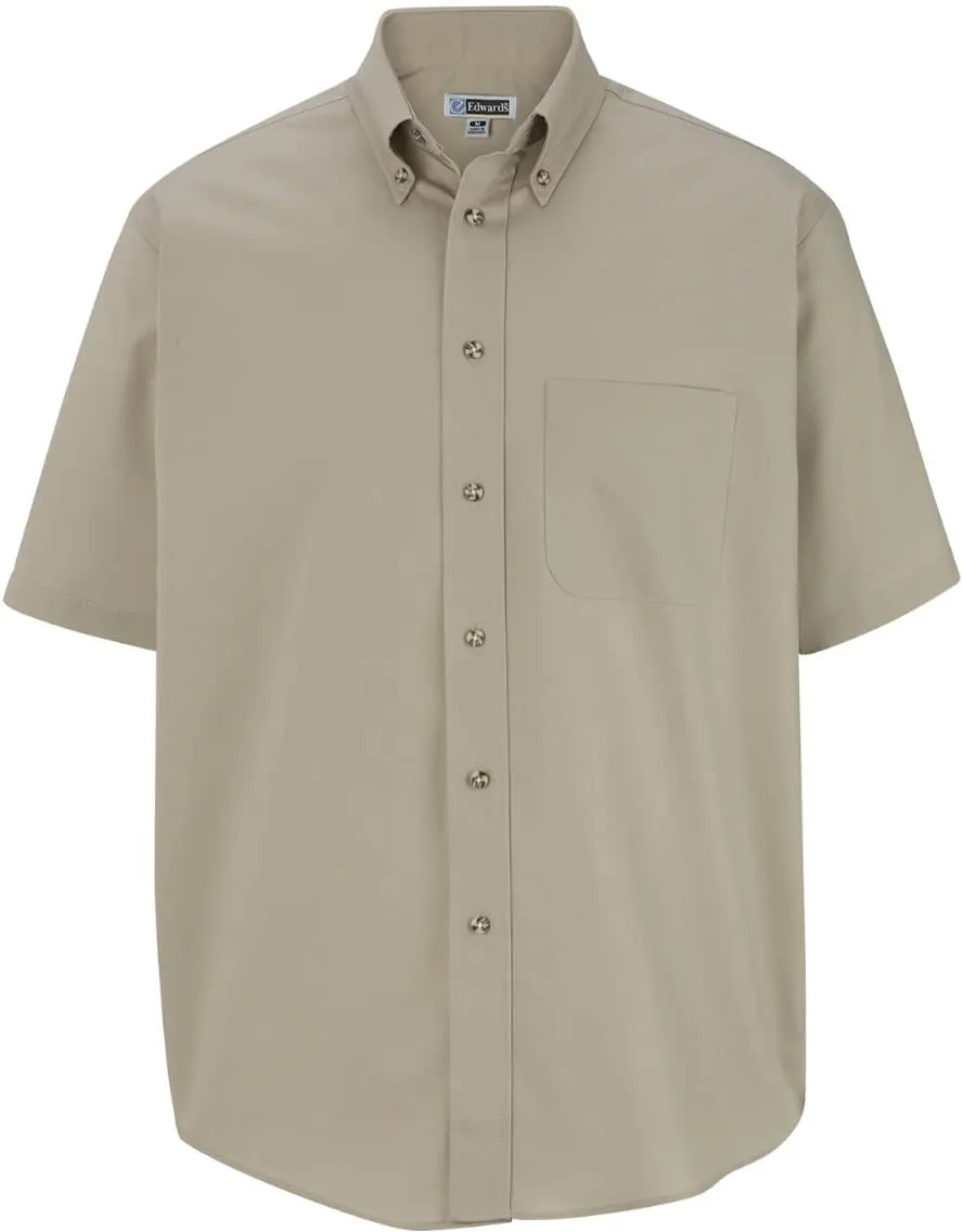 Edwards Easy Care Short Sleeve Poplin Shirt