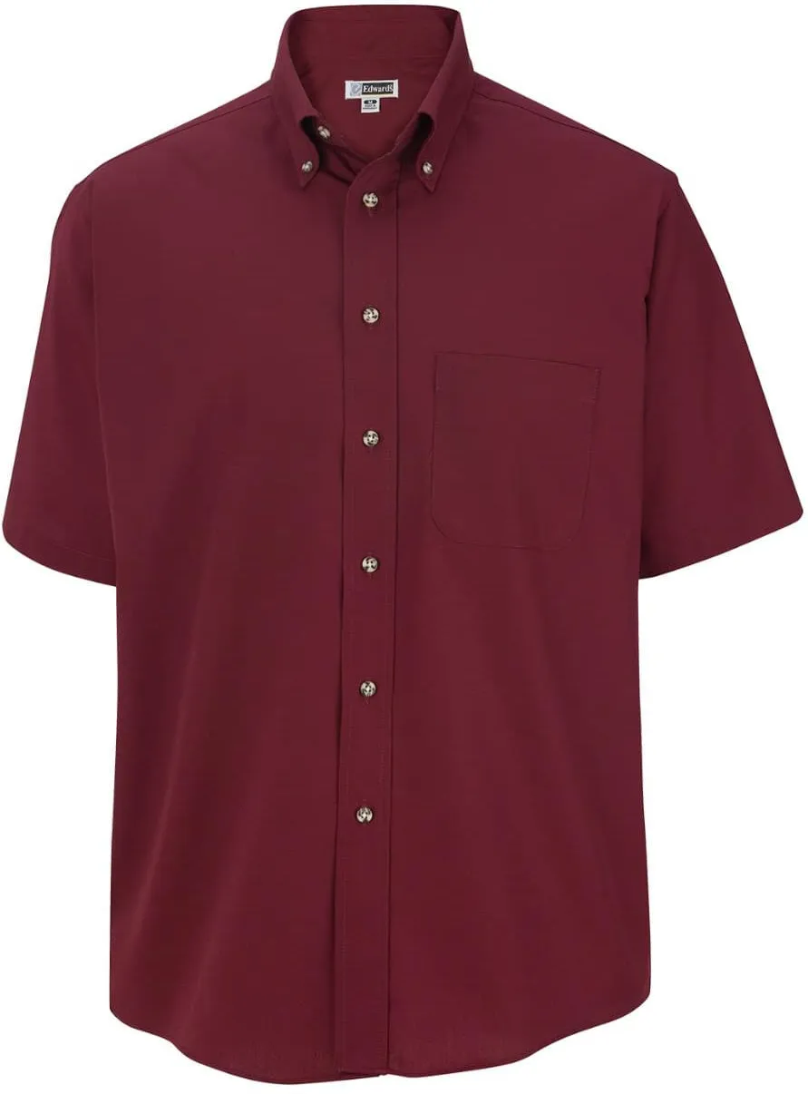 Edwards Easy Care Short Sleeve Poplin Shirt