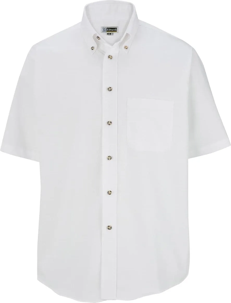 Edwards Easy Care Short Sleeve Poplin Shirt