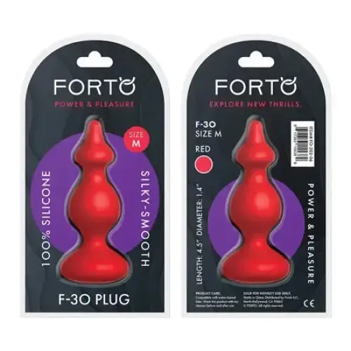 Forto F-30 Pointer Silicone Anal Plug