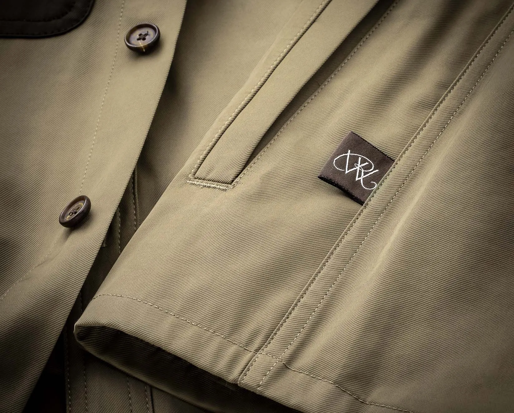 Huntsman Overshirt in Wildgrass