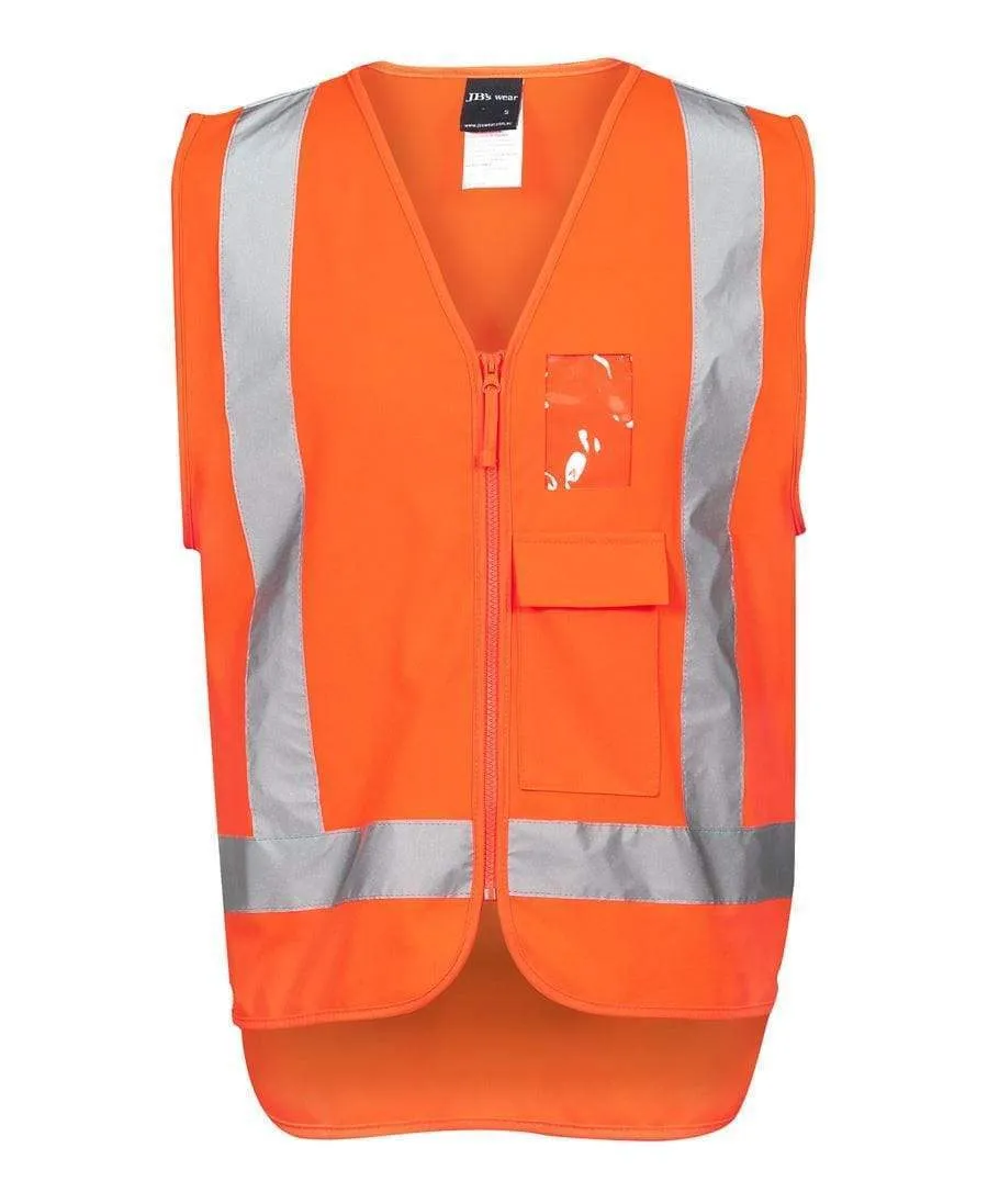 JB'S Hi-Vis Zip TTMC-W Vest 6DNDT