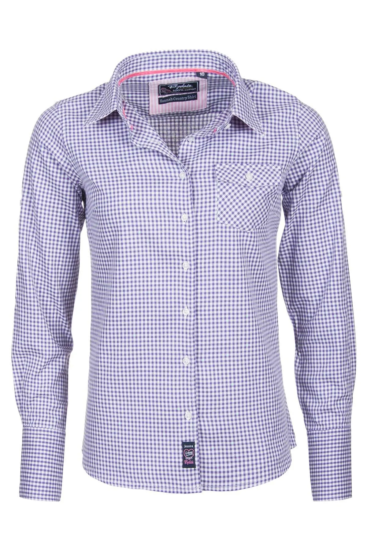 Ladies Hannah Country Check Shirt - Jessica