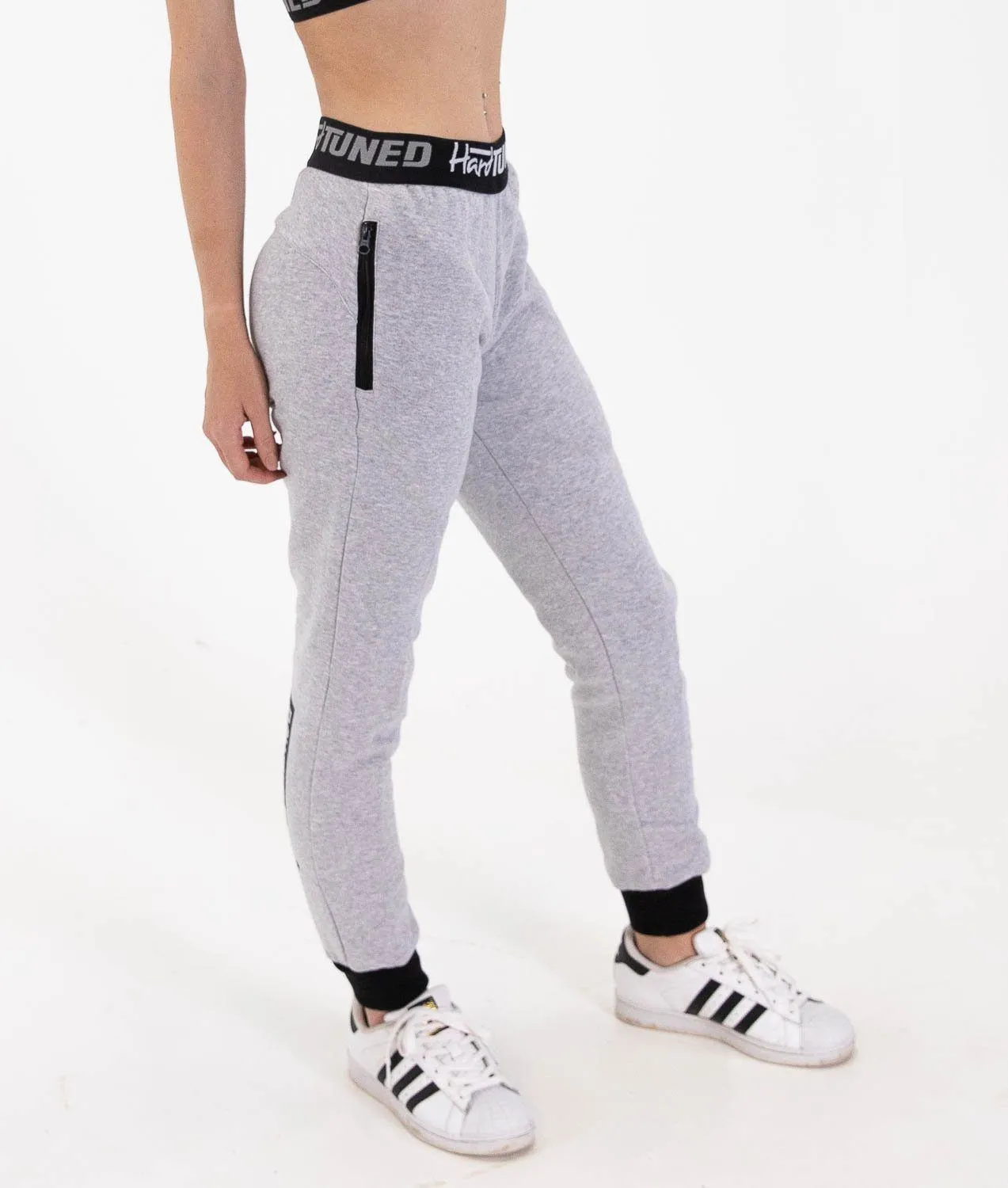 Ladies Power Over Trackies - Grey