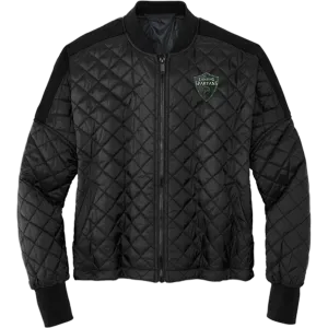 Lansing Spartans Mercer Mettle Womens Boxy Quilted Jacket