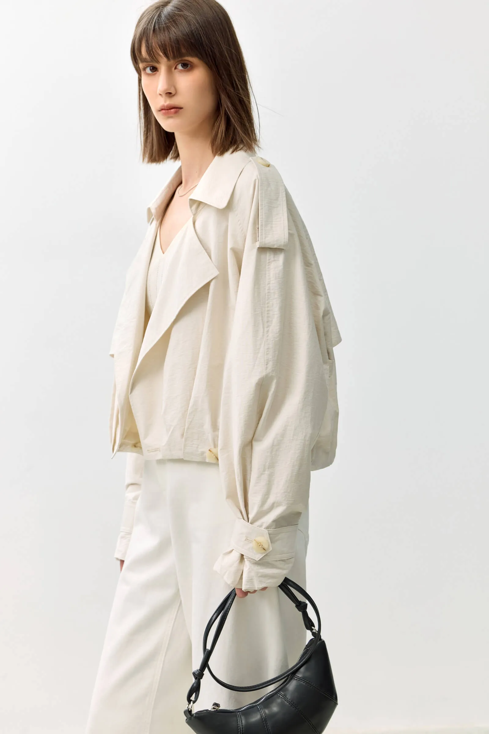 LILY Trench Collar Designer Jacket