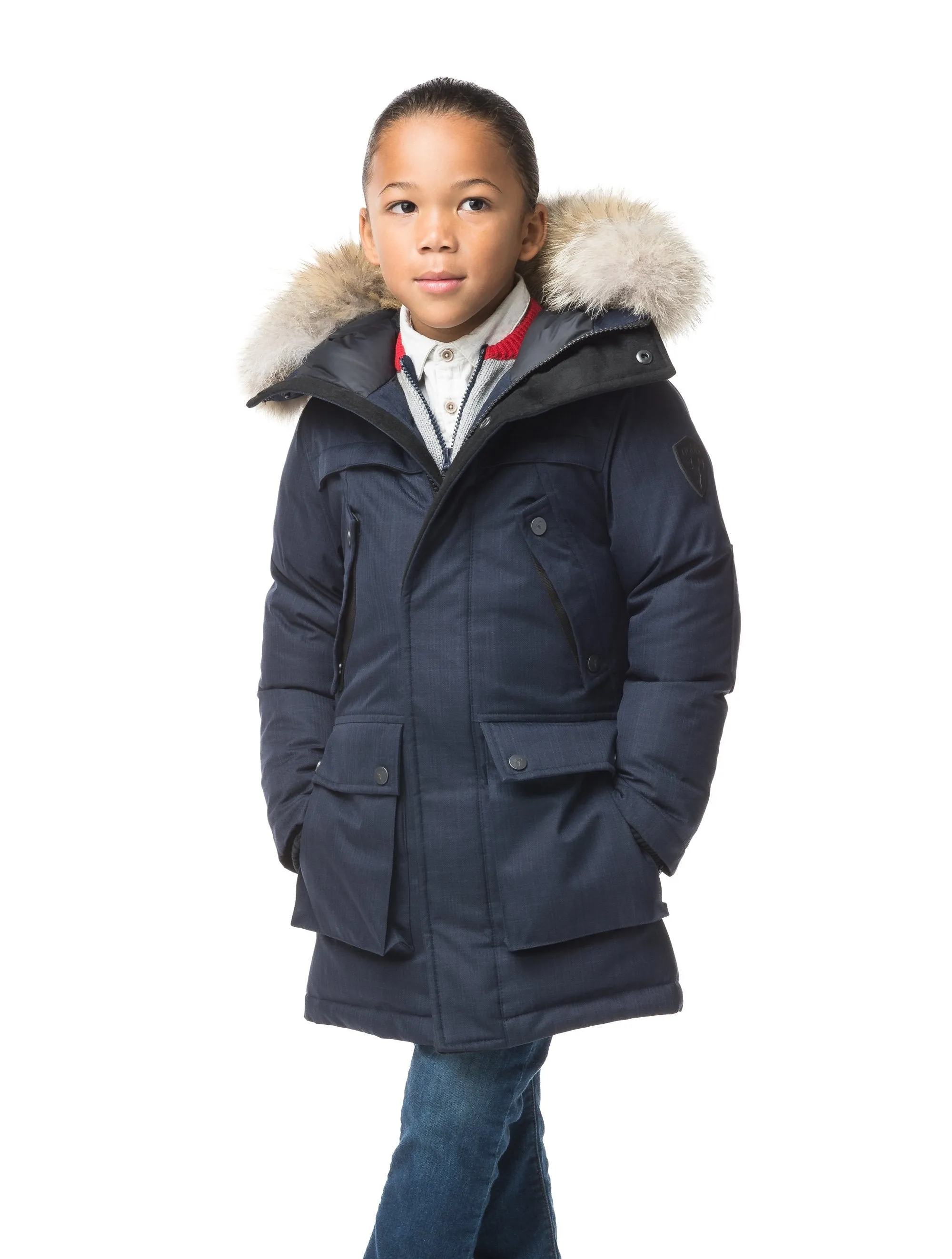 Little Yatesy Kids Long Parka