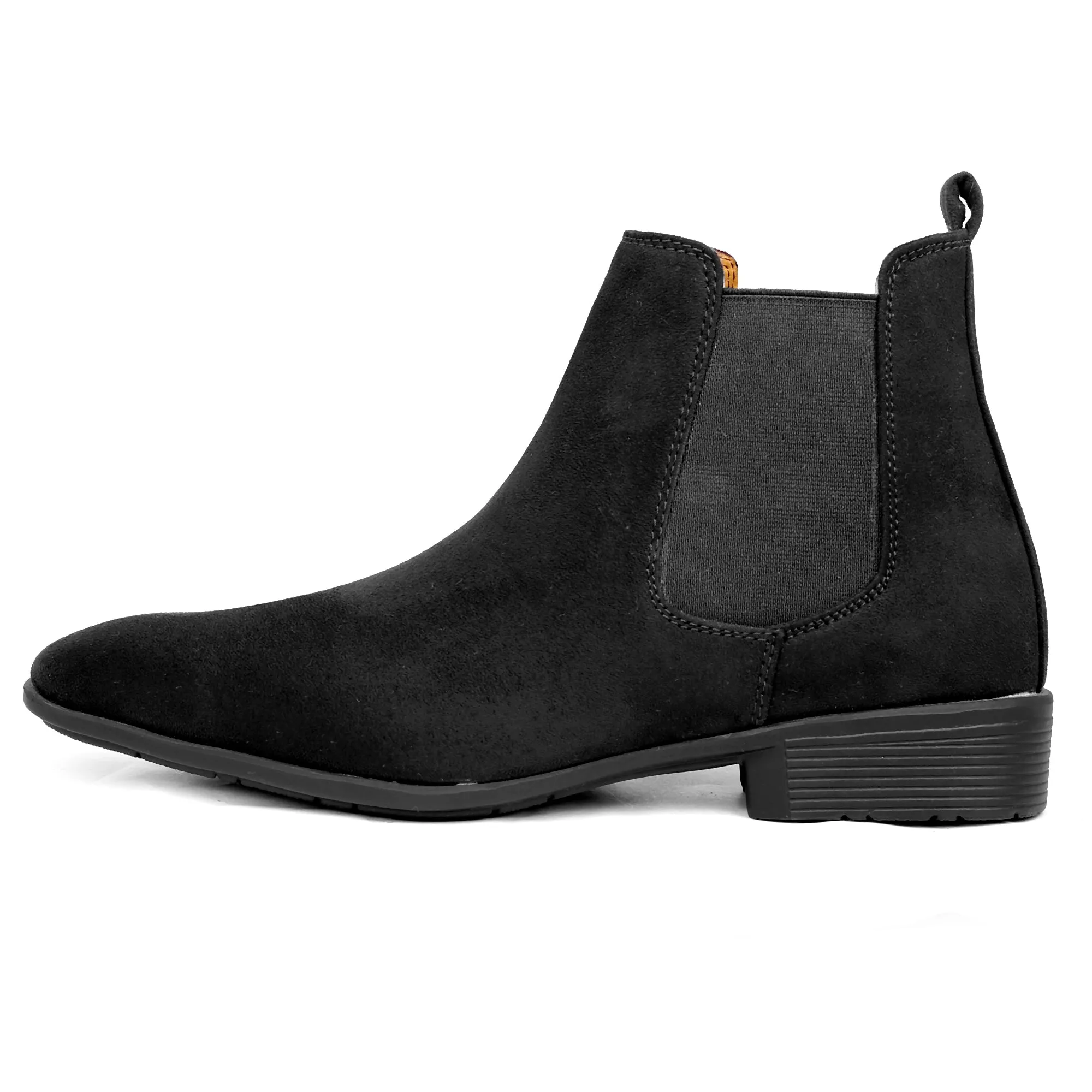 Men's Suede Chelsea Slip-on Boots