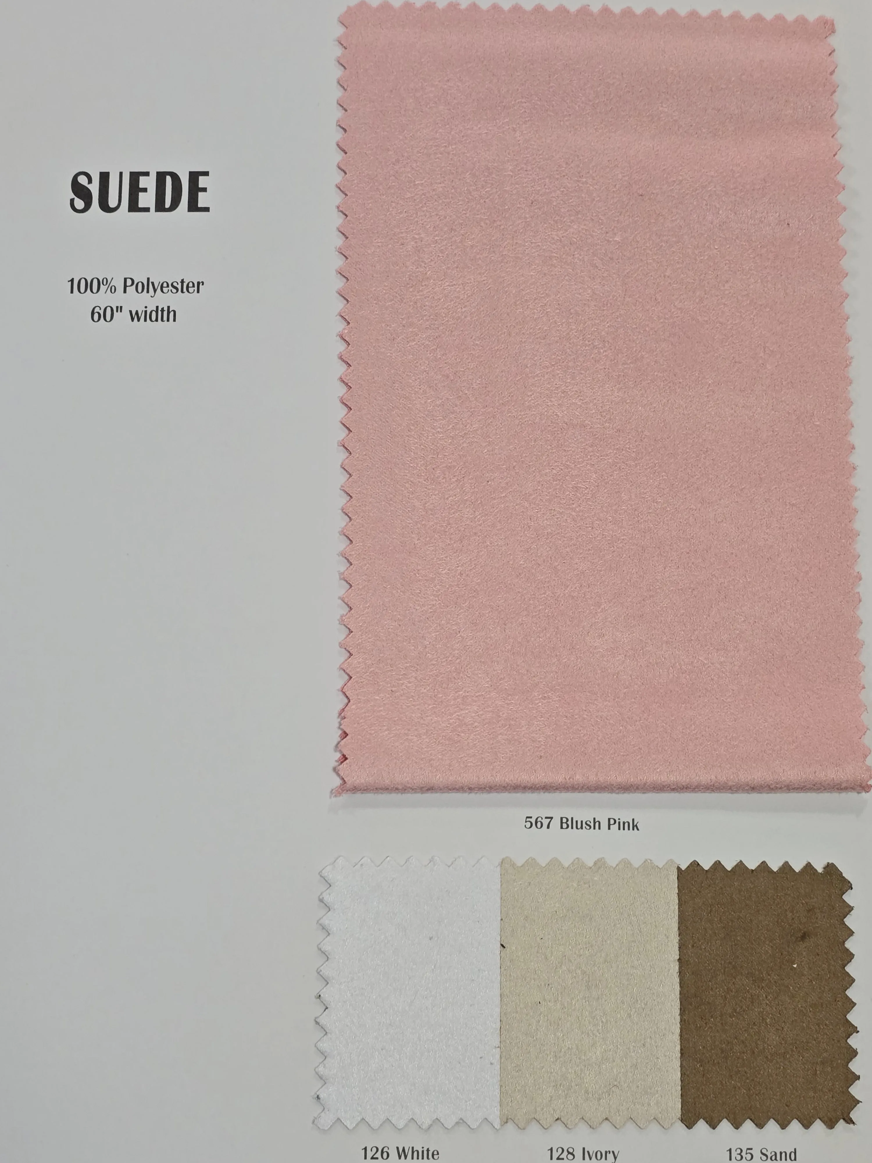 Micro Suede Fabric by the Yard and Wholesale Bolt | Faux Suede Fabric | Multiple Colors | 60" Wide |