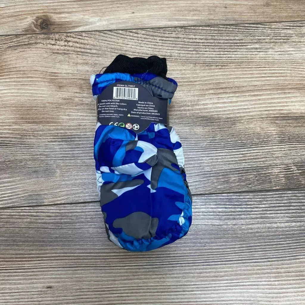 NEW ThermaWear Kid's Ski Camo Mittens