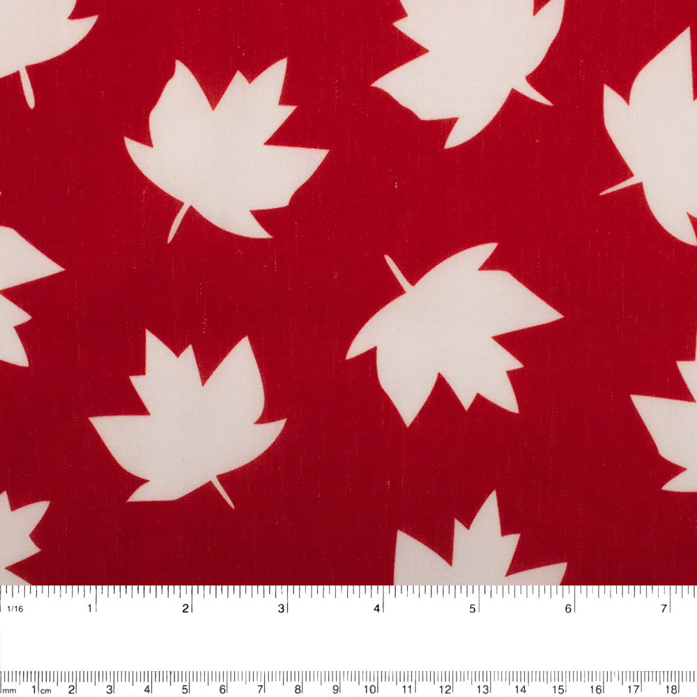 Patriotic prints - Maple leaf - Red