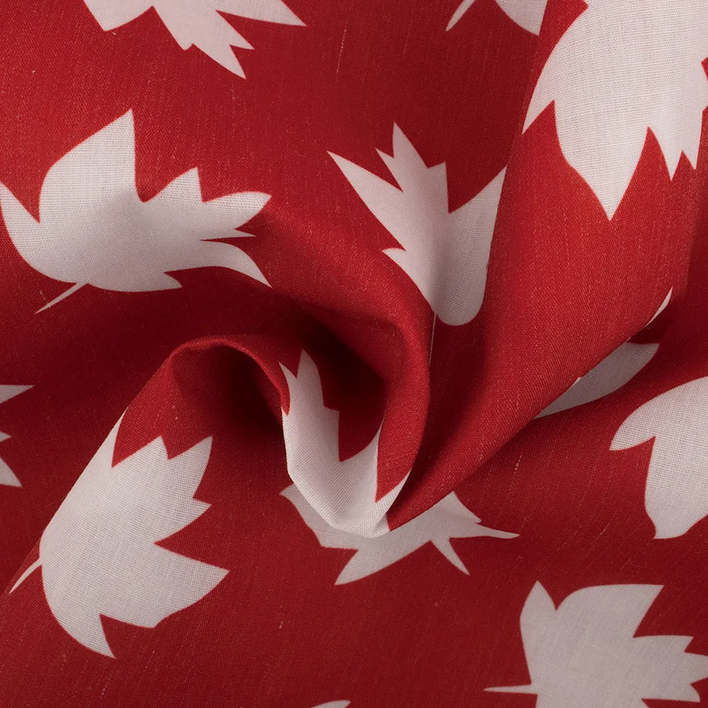 Patriotic prints - Maple leaf - Red