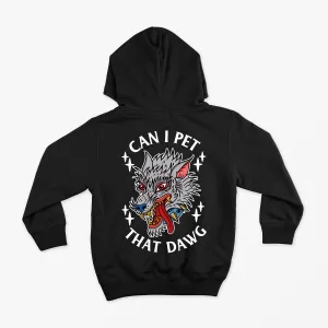 Pet That Dawg Kids Hoodie (Unisex)