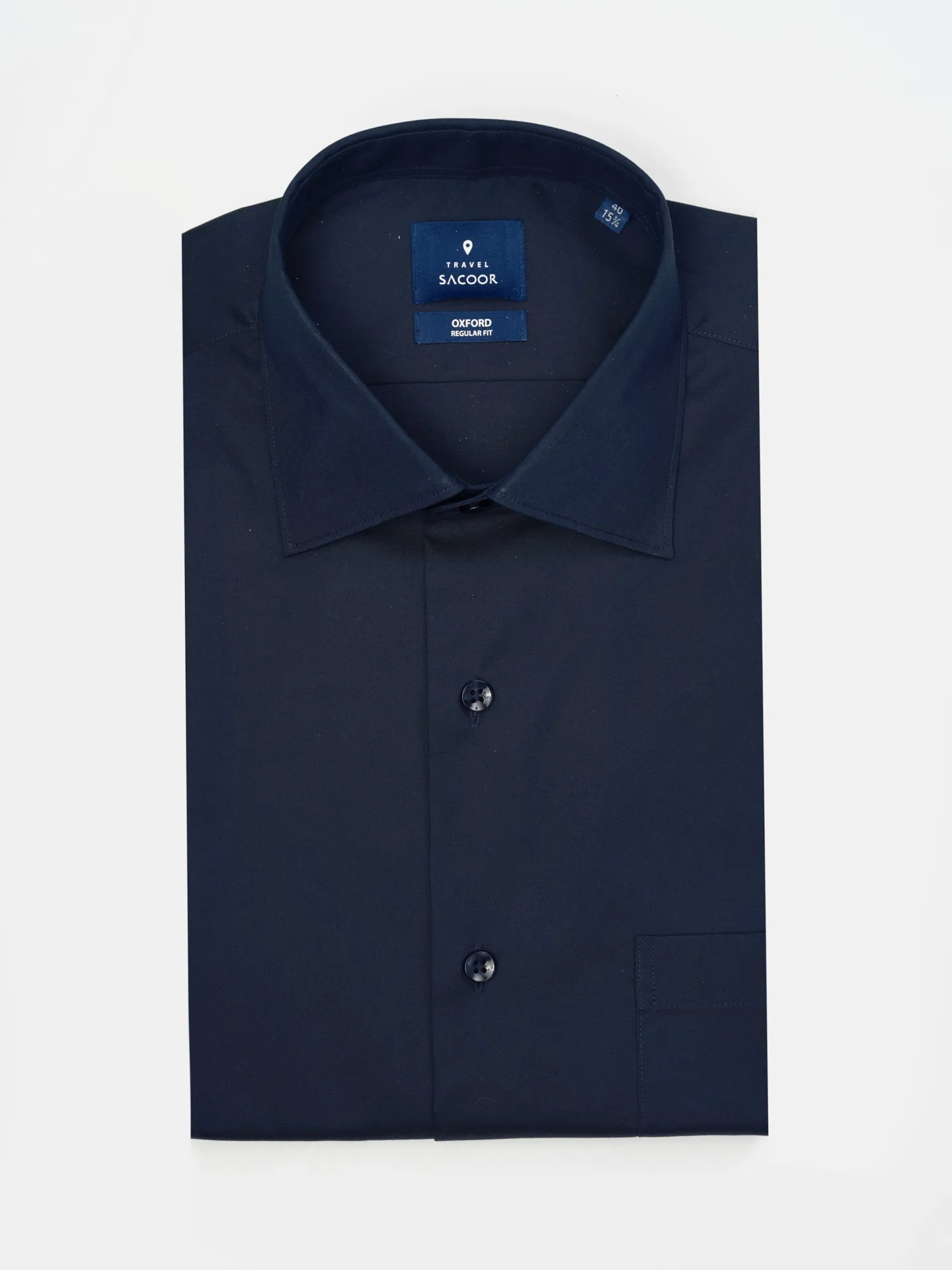 Regular fit K-Easy plain formal shirt