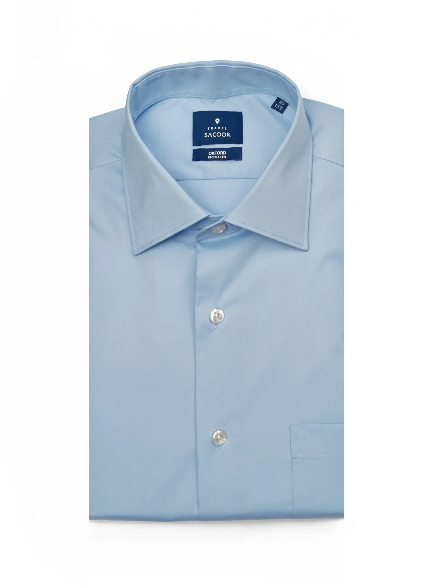 Regular fit K-Easy plain formal shirt