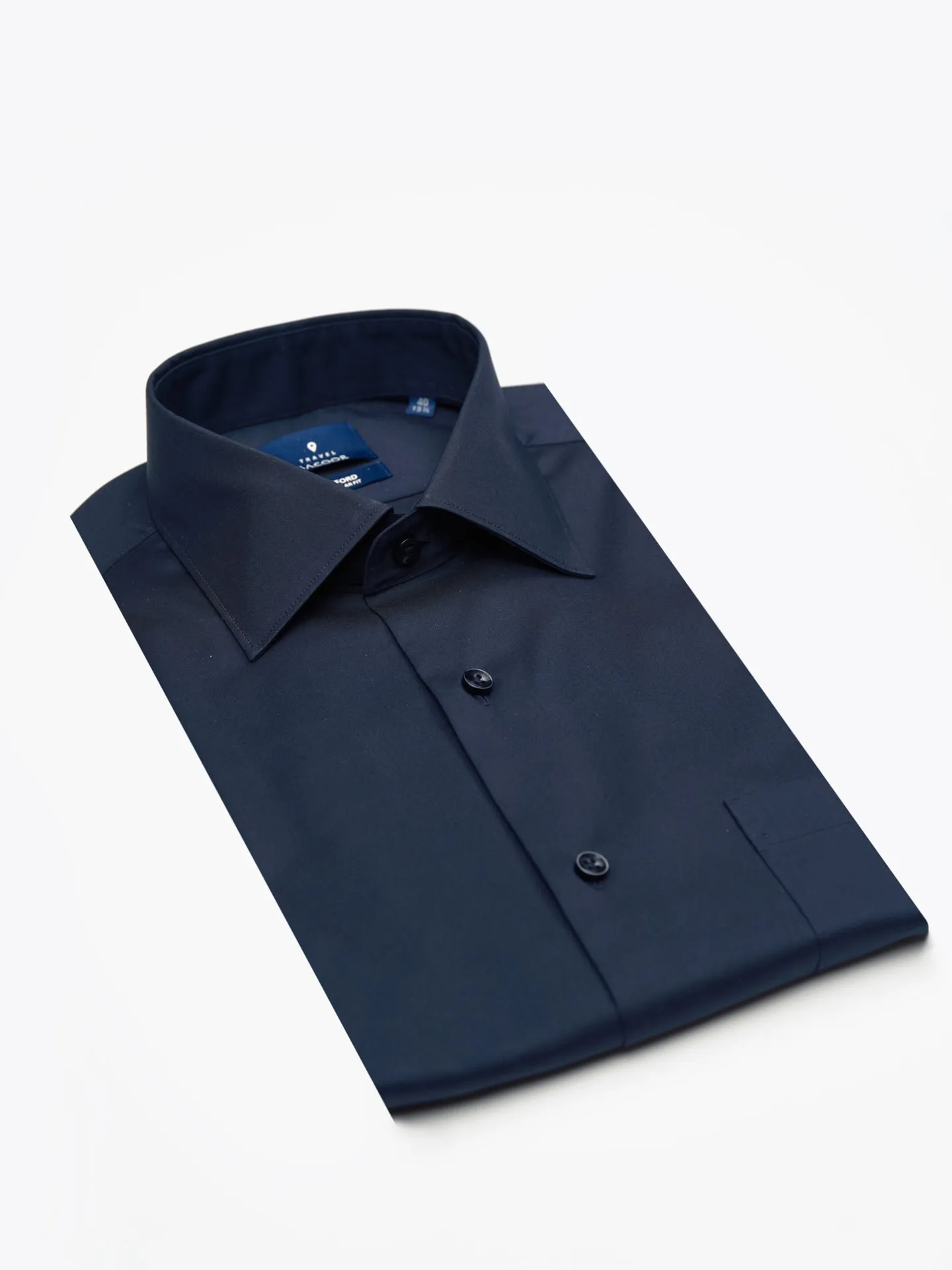 Regular fit K-Easy plain formal shirt