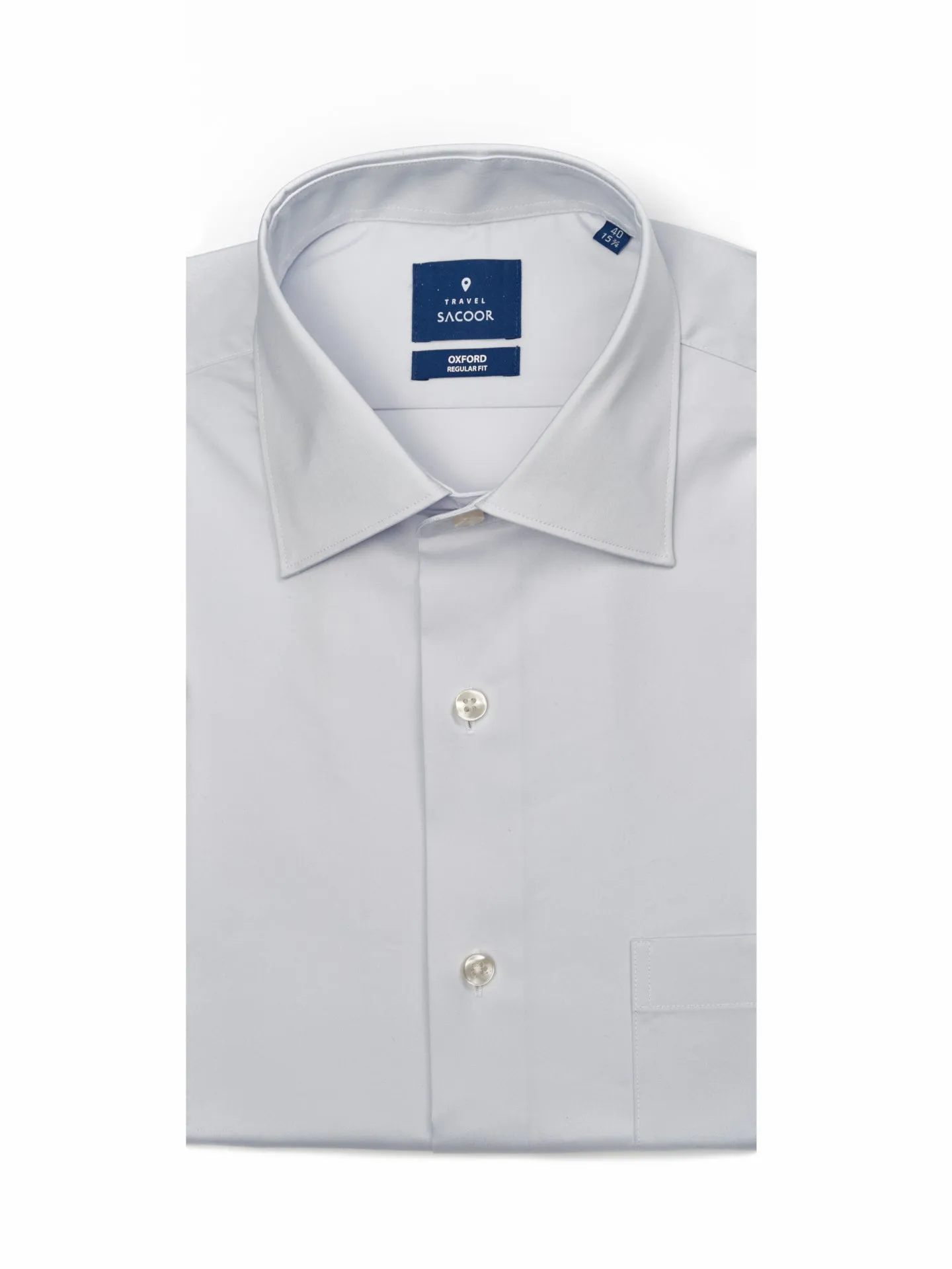 Regular fit K-Easy plain formal shirt