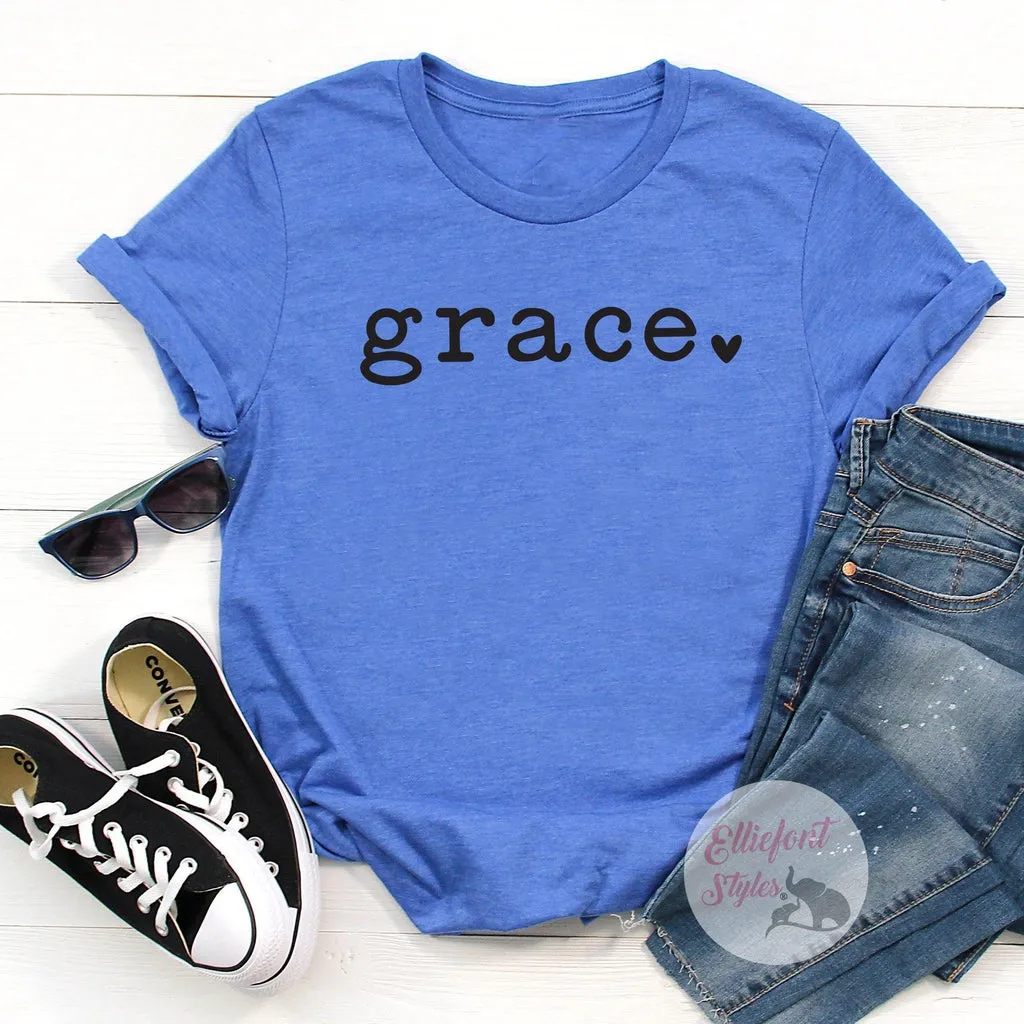 Religious Shirts Grace Shirt