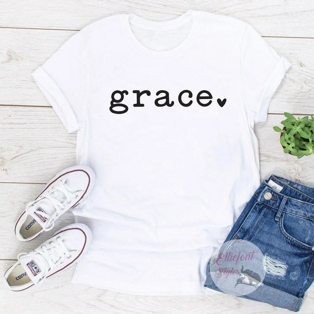 Religious Shirts Grace Shirt