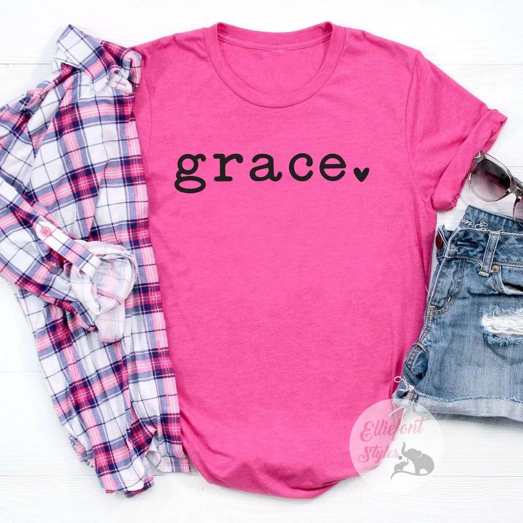 Religious Shirts Grace Shirt