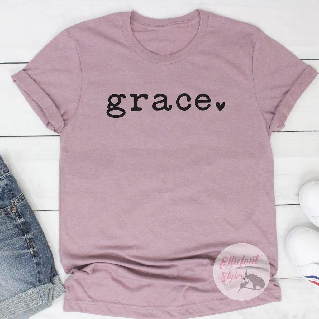 Religious Shirts Grace Shirt