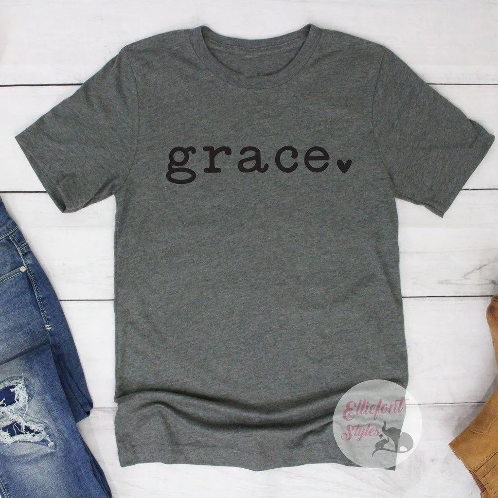 Religious Shirts Grace Shirt