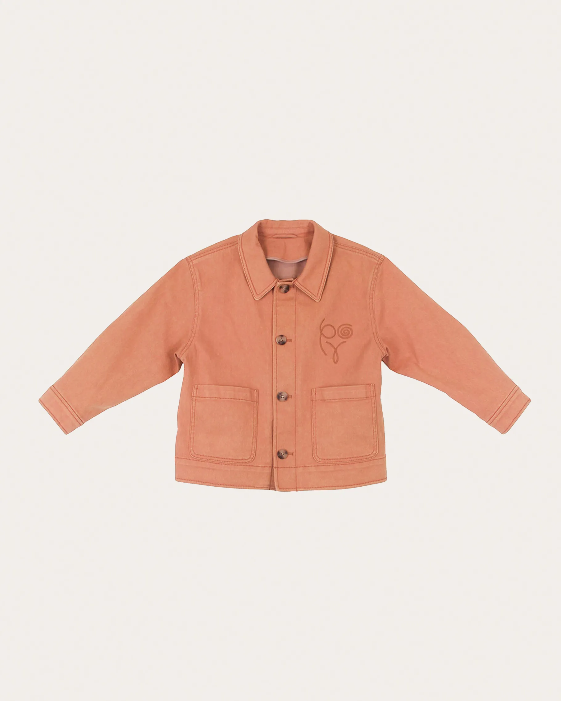 Riley Jacket Organic Cotton Denim Clay