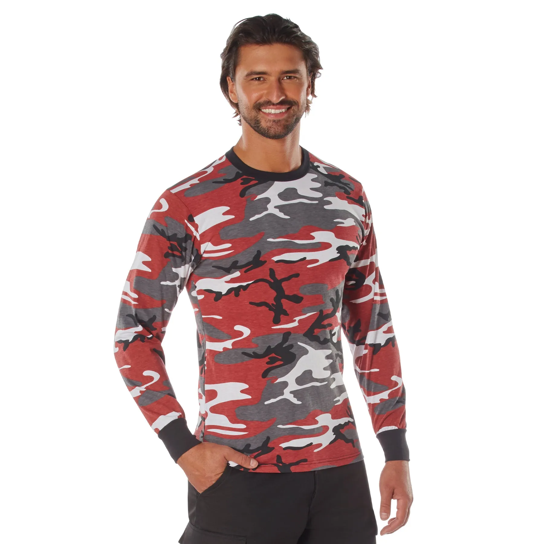 Rothco Long Sleeve Color Camo T-Shirt