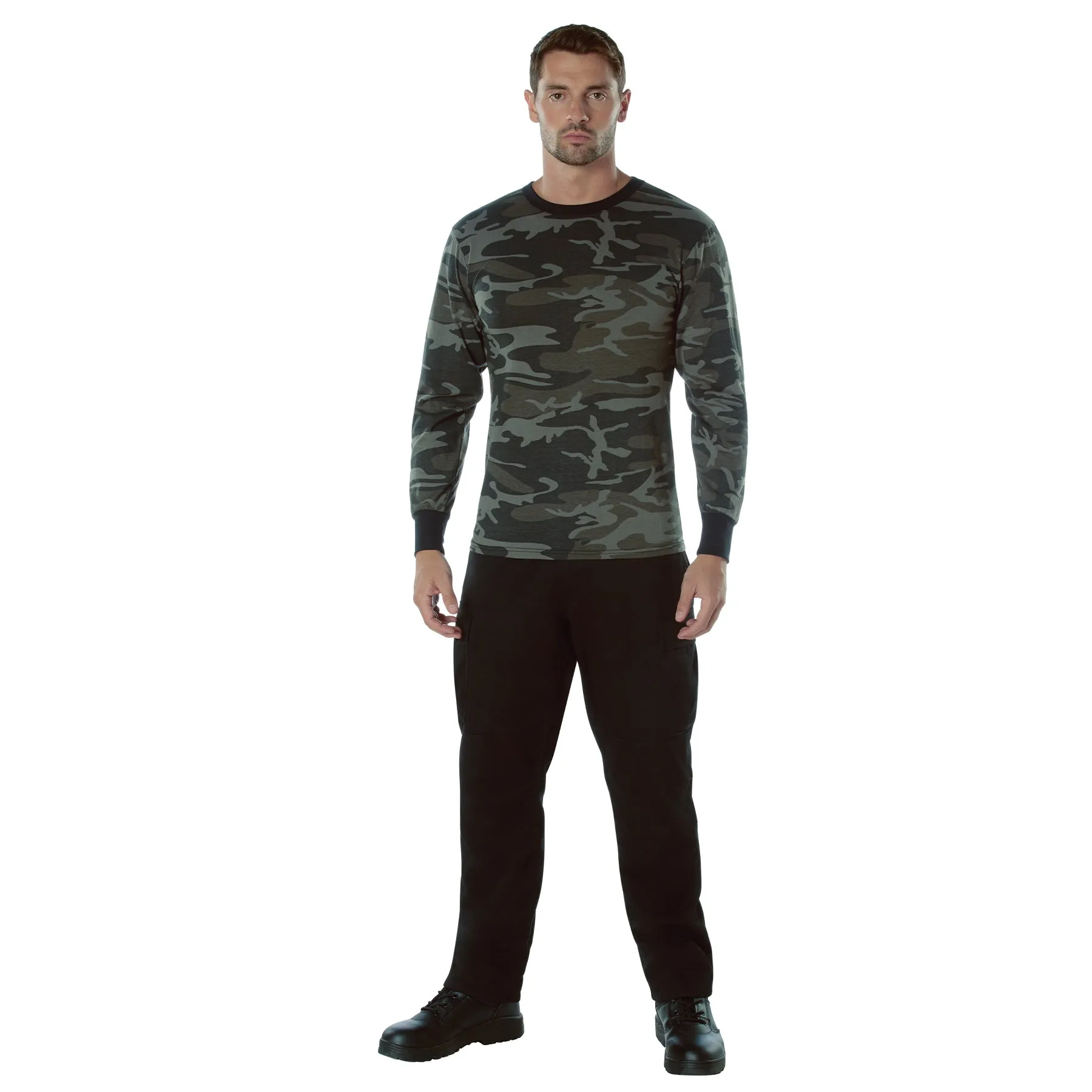 Rothco Long Sleeve Color Camo T-Shirt