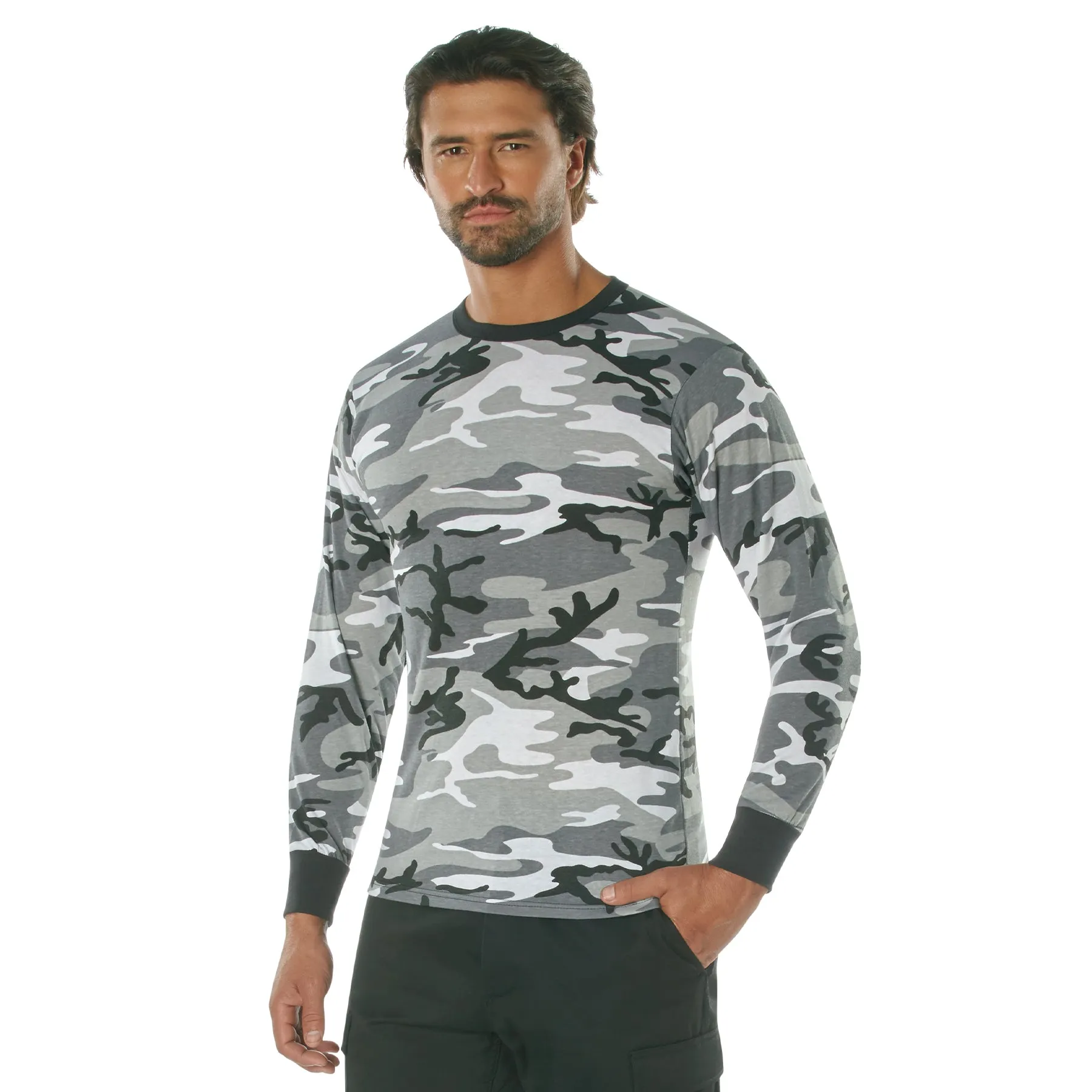 Rothco Long Sleeve Color Camo T-Shirt