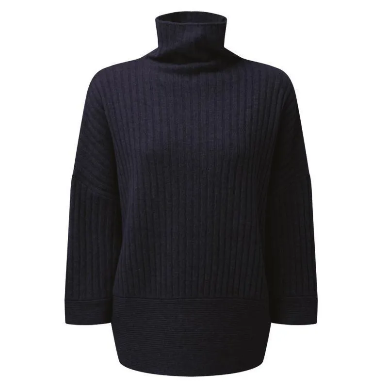 Schoffel Ladies Merino Loose Fit Jumper - Navy