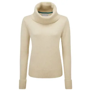 Schoffel Ness Ladies Roll Neck Jumper - Oat